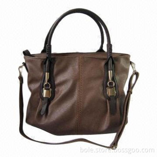PU Handbag for Ladies and Various PU Swatches are Available for Selection